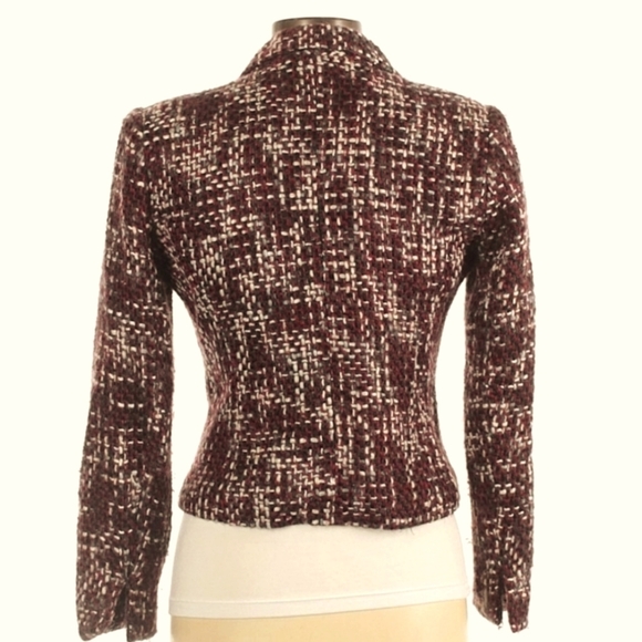 EMMA JAMES Tweed Lined Single Button Blazer Jacket. - Picture 2 of 8